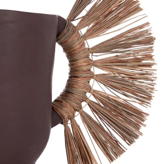 ΕΠΙΤΡΑΠΕΖΙΟ ΔΙΑΚΟΣΜΗΤΙΚΟ ΒΑΖΟ ALICA HM4668.07S ΣΟΚΟΛΑΤΙ ΤΕΡΑΚΟΤΑ & GRASS--55x19x34Υεκ ΕΠΙΤΡΑΠΕΖΙΟ ΔΙΑΚΟΣΜΗΤΙΚΟ ΒΑΖΟ ALICA HM4668.07S ΣΟΚΟΛΑΤΙ ΤΕΡΑΚΟΤΑ & GRASS--55x19x34Υεκ