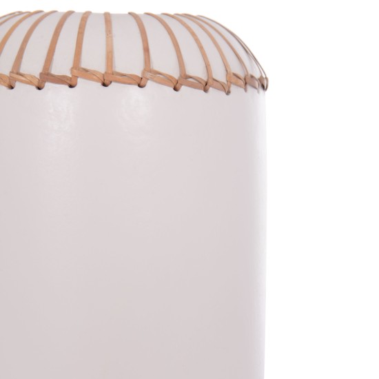 ΕΠΙΤΡΑΠΕΖΙΟ ΔΙΑΚΟΣΜΗΤΙΚΟ ΒΑΖΟ LENNOX HM4675.02S TΕΡΑΚΟΤΑ ΣΕ ΛΕΥΚΟ--Φ18x33Υεκ. ΕΠΙΤΡΑΠΕΖΙΟ ΔΙΑΚΟΣΜΗΤΙΚΟ ΒΑΖΟ LENNOX HM4675.02S TΕΡΑΚΟΤΑ ΣΕ ΛΕΥΚΟ--Φ18x33Υεκ.