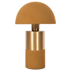 ΕΠΙΤΡΑΠΕΖΙΟ ΦΩΤΙΣΤΙΚΟ PUNE HM4254.10 ΜΕΤΑΛΛΟ ΣΕ ΜΟΥΣΤΑΡΔΙ-ΧΡΥΣΟ Φ20,5x32,5Υεκ.