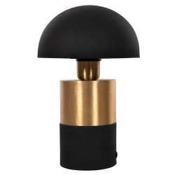 ΕΠΙΤΡΑΠΕΖΙΟ ΦΩΤΙΣΤΙΚΟ PUNE HM4255.04 ΜΕΤΑΛΛΟ ΣΕ ΜΑΥΡΟ-ΧΡΥΣΟ Φ18x28Υ εκ.