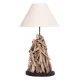 ΕΠΙΤΡΑΠΕΖΙΟ ΦΩΤΙΣΤΙΚΟ TWIGGY HM4423 DRIFTWOOD & ΛΕΥΚΟ ΚΑΠΕΛΟ Φ35x61Υεκ.