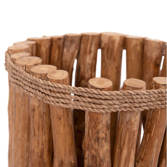 ΕΠΙΤΡΑΠΕΖΙΟ ΦΩΤΙΣΤΙΚΟ ΚΥΛΙΝΔΡΙΚΟ GWYN HM4435 ΚΛΑΔΙΑ DRIFTWOOD ΣΕ ΦΥΣΙΚΟ Φ18,5x28,5Υεκ