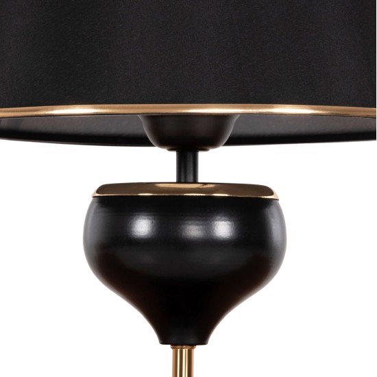 ΦΩΤΙΣΤΙΚΟ ΕΠΙΤΡΑΠΕΖΙΟ ΧΡΥΣΟ ΜΑΥΡΟ ΗΜ7669.01 Φ20x50Y εκ.