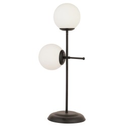 ΦΩΤΙΣΤΙΚΟ ΕΠΙΤΡΑΠΕΖΙΟ ΜΕΤΑΛΛΙΚΟ ΜΑΥΡΟ HM7605.01