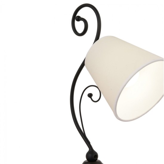 ΦΩΤΙΣΤΙΚΟ ΕΠΙΤΡΑΠΕΖΙΟ ΜΕΤΑΛΛΙΚΟ ΜΑΥΡΟ ΜΕ MDF HM7584.01