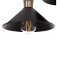 ΦΩΤΙΣΤΙΚΟ ΟΡΟΦΗΣ 2ΦΩΤΟ BELL HM7531.11 ΜΑΥΡΟ ΜΕΤΑΛΛΟ-ΧΑΛΚΙΝΟ ΝΤΟΥΙ Φ21,5x135Υεκ.