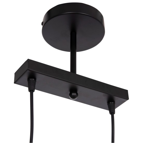 ΦΩΤΙΣΤΙΚΟ ΟΡΟΦΗΣ 2ΦΩΤΟ BELL HM7531.11 ΜΑΥΡΟ ΜΕΤΑΛΛΟ-ΧΑΛΚΙΝΟ ΝΤΟΥΙ Φ21,5x135Υεκ.