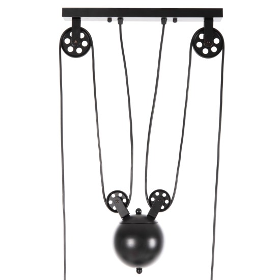 ΦΩΤΙΣΤΙΚΟ ΟΡΟΦΗΣ 3-ΦΩΤΟ HM4120 ΜΕΤΑΛΛΟ ΣΕ ΜΑΥΡΟ ΧΡΩΜΑ 91x91x95,5Υεκ