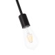 ΦΩΤΙΣΤΙΚΟ ΟΡΟΦΗΣ 4-ΦΩΤΟ LIGHTY HM7405.11 ΜΕΤΑΛΛΟ ΣΕ ΜΑΥΡΟ 57x5x52Υεκ.