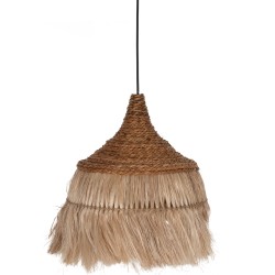 ΦΩΤΙΣΤΙΚΟ ΟΡΟΦΗΣ ΑΠΟ ΚΑΝΝΑΒΗ ΜΑΝΙΛΑΣ ΜΕ ΚΡΟΣΙΑ ΣΕ ΦΥΣΙΚΟ ΧΡΩΜΑ 36x36x40Υεκ.HM7753