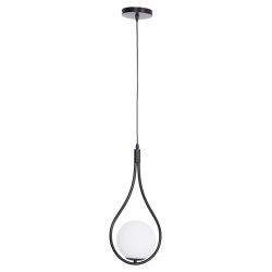 ΦΩΤΙΣΤΙΚΟ ΟΡΟΦΗΣ DROPLET HM7503.11 ΜΕΤΑΛΛΟ ΣΕ ΜΑΥΡΟ-ΛΕΥΚΟΣ ΓΛΟΜΠΟΣ 23,5x12x147Υεκ.