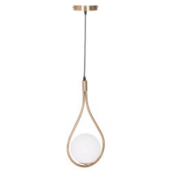 ΦΩΤΙΣΤΙΚΟ ΟΡΟΦΗΣ DROPLET HM7503.12 ΜΕΤΑΛΛΟ ΣΕ ΧΡΥΣΟ-ΛΕΥΚΟΣ ΓΛΟΜΠΟΣ 23,5x12x147Υεκ.