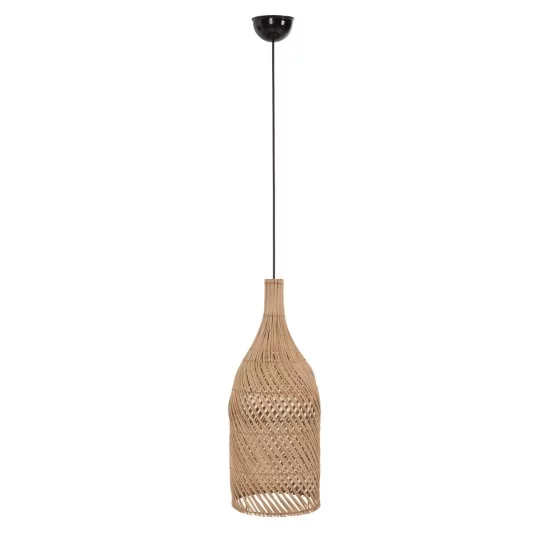 ΦΩΤΙΣΤΙΚΟ ΟΡΟΦΗΣ HM7883 ΚΡΕΜΑΣΤΟ ΑΠΟ RATTAN ΣΕ ΦΥΣΙΚΟ ΧΡΩΜΑ Φ34,5x178Υεκ.