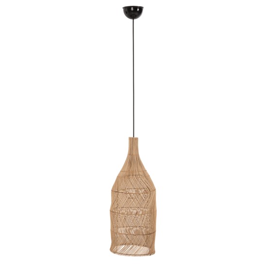 ΦΩΤΙΣΤΙΚΟ ΟΡΟΦΗΣ HM7887 ΚΡΕΜΑΣΤΟ ΑΠΟ RATTAN ΣΕ ΦΥΣΙΚΟ ΧΡΩΜΑ Φ28x163,5Yεκ.