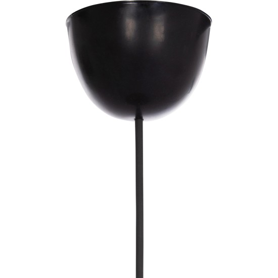 ΦΩΤΙΣΤΙΚΟ ΟΡΟΦΗΣ ΚΡΕΜΑΣΤΟ ΑΠΟ ΞΥΛΟ ΓΚΡΙ HM7655.04 Φ23x57 εκ.