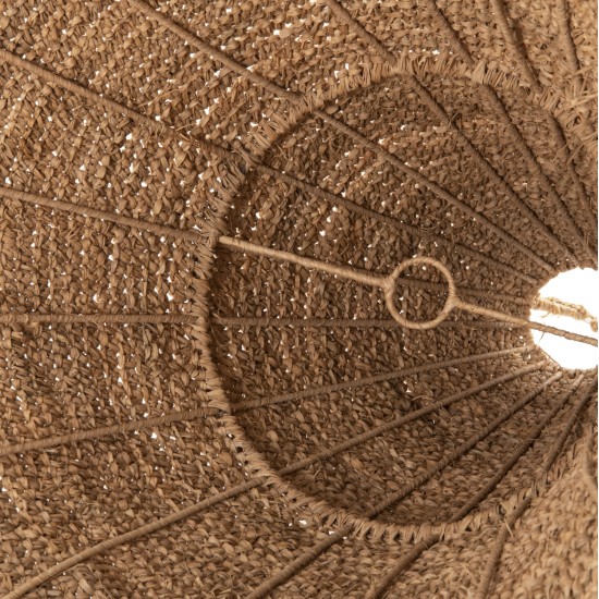 ΦΩΤΙΣΤΙΚΟ ΟΡΟΦΗΣ ΚΡΕΜΑΣΤΟ HM4033 RATTAN ΣΕ ΦΥΣΙΚΟ Φ103x84,5-106Yεκ.