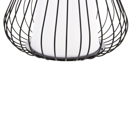 ΦΩΤΙΣΤΙΚΟ ΟΡΟΦΗΣ ΚΡΕΜΑΣΤΟ HM4074 ΜΕΤΑΛΛΙΚΟ ΜΑΥΡΟ ΚΑΠΕΛΟ Φ33x43-141Yεκ.