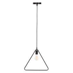 ΦΩΤΙΣΤΙΚΟ ΟΡΟΦΗΣ ΚΡΕΜΑΣΤΟ HM4096 ΜΑΥΡΟ ΜΕΤΑΛΛΙΚΟ ΤΡΙΓΩΝΟ 38x132Υεκ.