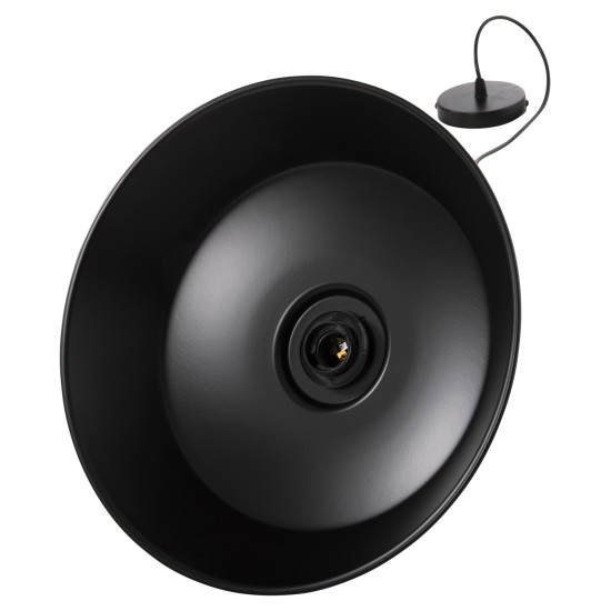 ΦΩΤΙΣΤΙΚΟ ΟΡΟΦΗΣ ΚΡΕΜΑΣΤΟ HM4136 ΜΑΥΡΟ ΜΕΤΑΛΛΙΚΟ ΚΑΠΕΛΟ Φ35x112Υεκ.