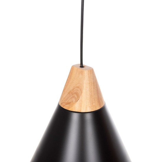 ΦΩΤΙΣΤΙΚΟ ΟΡΟΦΗΣ ΚΡΕΜΑΣΤΟ HM4143 ΜΑΥΡΟ ΜΕΤΑΛΛΙΚΟ ΚΑΠΕΛΟ Φ25x125Υεκ.