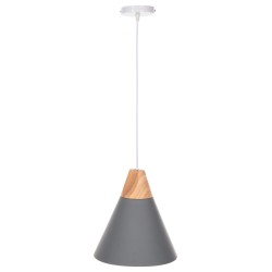 ΦΩΤΙΣΤΙΚΟ ΟΡΟΦΗΣ ΚΡΕΜΑΣΤΟ HM4145 ΓΚΡΙ ΜΕΤΑΛΛΙΚΟ ΚΑΠΕΛΟ Φ25x125Y εκ.