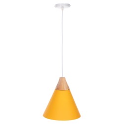 ΦΩΤΙΣΤΙΚΟ ΟΡΟΦΗΣ ΚΡΕΜΑΣΤΟ HM4146 ΚΙΤΡΙΝΟ ΜΕΤΑΛΛΙΚΟ ΚΑΠΕΛΟ Φ25x125Υεκ.