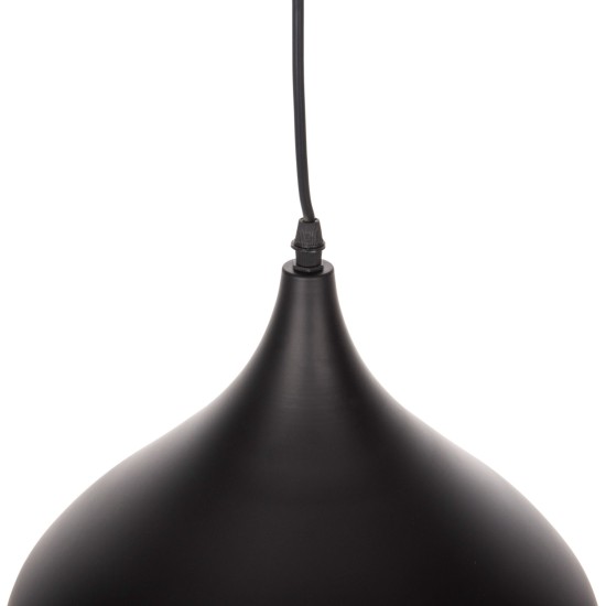 ΦΩΤΙΣΤΙΚΟ ΟΡΟΦΗΣ ΚΡΕΜΑΣΤΟ HM4157 ΜΑΥΡΟ ΜΕΤΑΛΛΙΚΟ ΚΑΠΕΛΟ Φ32x125Υεκ.