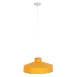 ΦΩΤΙΣΤΙΚΟ ΟΡΟΦΗΣ ΚΡΕΜΑΣΤΟ HM4159.04 ΚΙΤΡΙΝΟ ΜΕΤΑΛΛΙΚΟ ΚΑΠΕΛΟ Φ40x116Υεκ