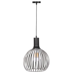 ΦΩΤΙΣΤΙΚΟ ΟΡΟΦΗΣ ΚΡΕΜΑΣΤΟ HM4164 ΜΑΥΡΟ ΜΕΤΑΛΛΙΚΟ ΚΑΠΕΛΟ Φ28x138Υεκ.