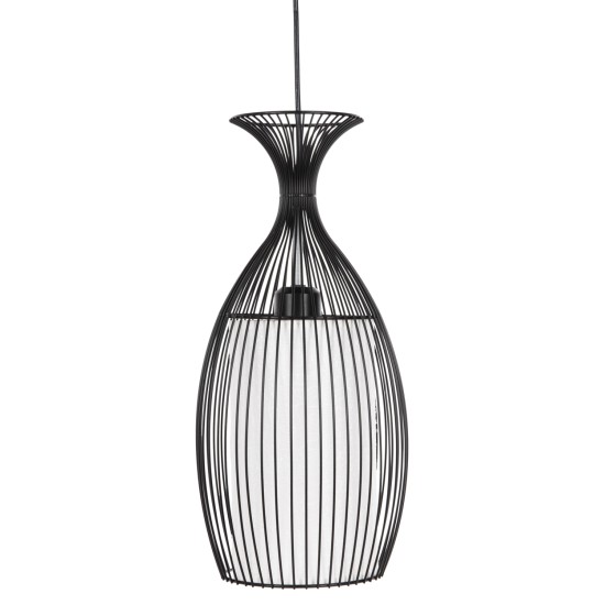 ΦΩΤΙΣΤΙΚΟ ΟΡΟΦΗΣ ΚΡΕΜΑΣΤΟ HM4186 ΜΑΥΡΟ ΜΕΤΑΛΛΟ 20x20x131Υεκ.