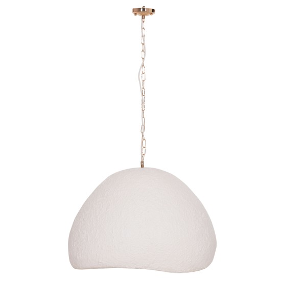 ΦΩΤΙΣΤΙΚΟ ΟΡΟΦΗΣ ΚΡΕΜΑΣΤΟ JAYLEN HM4703.02L FIBER CEMENT ΛΕΥΚΟ 65x55x45Υεκ.