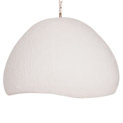 ΦΩΤΙΣΤΙΚΟ ΟΡΟΦΗΣ ΚΡΕΜΑΣΤΟ JAYLEN HM4703.02L FIBER CEMENT ΛΕΥΚΟ 65x55x45Υεκ.