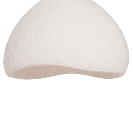 ΦΩΤΙΣΤΙΚΟ ΟΡΟΦΗΣ ΚΡΕΜΑΣΤΟ JAYLEN HM4703.02L FIBER CEMENT ΛΕΥΚΟ 65x55x45Υεκ.