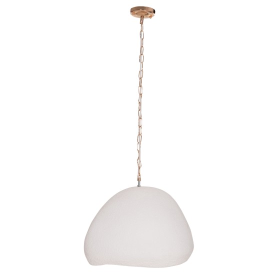 ΦΩΤΙΣΤΙΚΟ ΟΡΟΦΗΣ ΚΡΕΜΑΣΤΟ JAYLEN HM4703.02S FIBER CEMENT ΛΕΥΚΟ