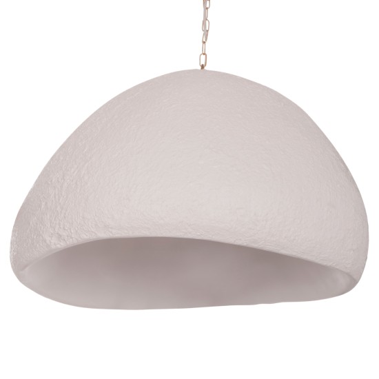 ΦΩΤΙΣΤΙΚΟ ΟΡΟΦΗΣ ΚΡΕΜΑΣΤΟ JAYLEN HM4703.02XL FIBER CEMENT ΛΕΥΚΟ 74x68x50-70Υεκ.