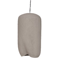 ΦΩΤΙΣΤΙΚΟ ΟΡΟΦΗΣ ΚΡΕΜΑΣΤΟ LOGKY HM4704.03L--FIBER CEMENT ΓΚΡΙ 35x35x67Υεκ