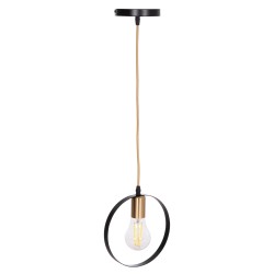 ΦΩΤΙΣΤΙΚΟ ΟΡΟΦΗΣ ΚΡΕΜΑΣΤΟ KRENT HM7425.11 ΜΑΥΡΟ-ΧΡΥΣΟ 20x4x125Υεκ.