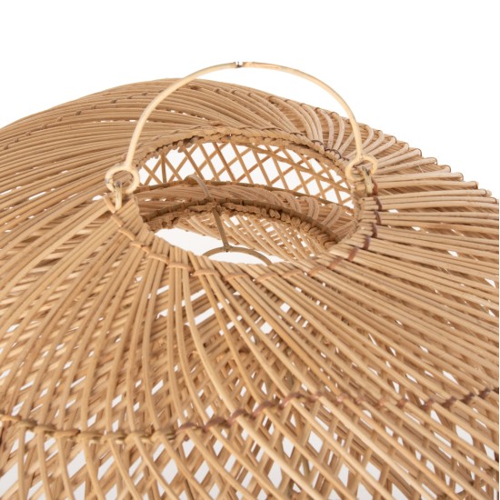 ΦΩΤΙΣΤΙΚΟ ΟΡΟΦΗΣ ΚΡΕΜΑΣΤΟ HM7862 RATTAN ΣΕ ΦΥΣΙΚΟ ΧΡΩΜΑ 62x52x122Υεκ.