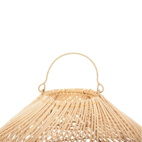 ΦΩΤΙΣΤΙΚΟ ΟΡΟΦΗΣ ΚΡΕΜΑΣΤΟ HM7878.02 RATTAN ΣΕ ΦΥΣΙΚΟ ΧΡΩΜΑ Φ58,5x31Yεκ