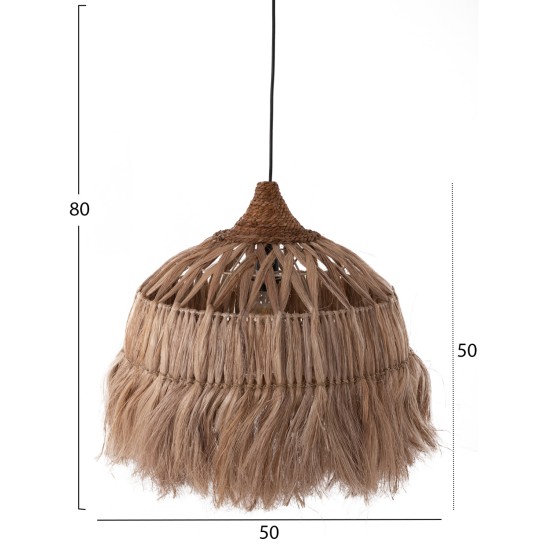 ΦΩΤΙΣΤΙΚΟ ΟΡΟΦΗΣ ΣΧΗΜΑ ΚΑΜΠΑΝΑ ΜΕ ΚΡΟΣΙΑ ΙΝΕΣ ΑΜΠΑΚΑ ΣΕ ΦΥΣΙΚΟ Φ50x50-80Yεκ.HM7782