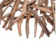 ΦΩΤΙΖΟΜΕΝΟ ΔΙΑΚΟΣΜΗΤΙΚΟ ΤΟΙΧΟΥ DREAMER HM4422 DRIFTWOOD ΜΕ ΤΑΙΝΙΑ LED Φ90x7(πάχος)εκ