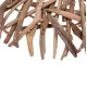 ΦΩΤΙΖΟΜΕΝΟ ΔΙΑΚΟΣΜΗΤΙΚΟ ΤΟΙΧΟΥ DREAMER HM4422 DRIFTWOOD ΜΕ ΤΑΙΝΙΑ LED Φ90x7(πάχος)εκ