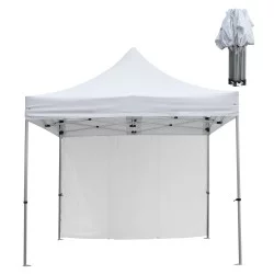GAZEBO ΕΠΑΓΓΕΛΜΑΤΙΚΟ ΒΑΡΕΩΣ ΤΥΠΟΥ CRESSEN HM21097 ΠΤΥΣΣΟΜΕΝΟ ΑΛΟΥΜΙΝΙΟΥ 3x3x3,4Yμ