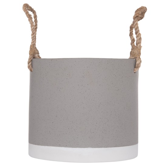 ΓΛΑΣΤΡΑ ΕΣ. ΧΩΡΟΥ ΣΕΙΡΑ TRYLL HM4690S FIBER CEMENT ΓΚΡΙ & ΣΧΟΙΝΙ Φ23x20Υεκ.