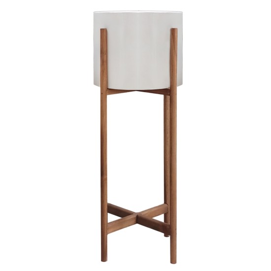 ΓΛΑΣΤΡΑ ΕΣΩΤ.ΧΩΡΟΥ RENTIL HM4684.02L FIBER CEMENT ΧΡΩΜΑ ΛΕΥΚΟ--ΒΑΣΗ TEAK Φ25x65Υεκ