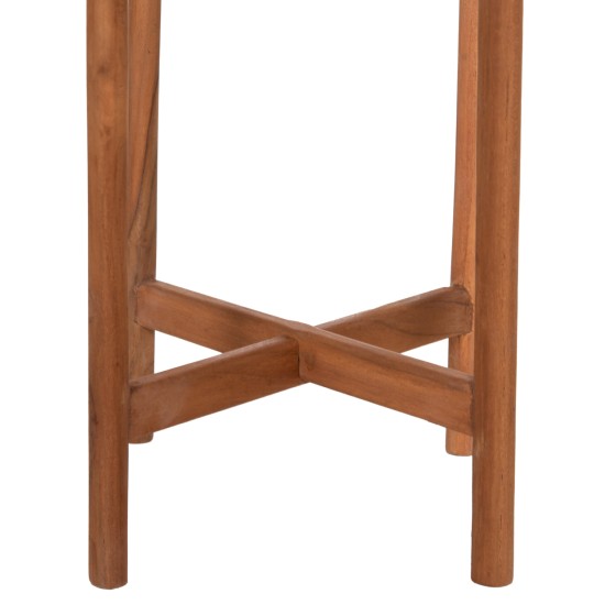 ΓΛΑΣΤΡΑ ΕΣΩΤ.ΧΩΡΟΥ RENTIL HM4684.03S FIBER CEMENT ΧΡΩΜΑ ΓΚΡΙ--ΒΑΣΗ TEAK Φ27x56Υ