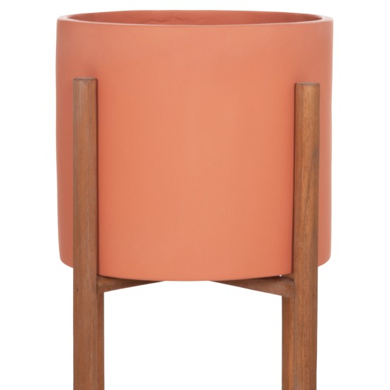 ΓΛΑΣΤΡΑ ΕΣΩΤ.ΧΩΡΟΥ RENTIL HM4684.08L FIBER CEMENT ΧΡΩΜΑ ΤΕΡΑΚΟΤΑ--ΒΑΣΗ TEAK Φ27x66Υ