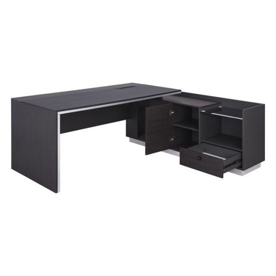 ΓΡΑΦΕΙΟ ΕΠΑΓΓΕΛΜΑΤΙΚΟ ΔΕΞΙΑ ΓΩΝΙΑ ROSEWOOD HM2112R 200X160X76Υ εκ.