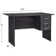 ΓΡΑΦΕΙΟ ΜΕ 3 ΣΥΡΤΑΡΙΑ HAYDEN HM2268.01 ΜΕΛΑΜΙΝΗ ΣΕ ΑΝΘΡΑΚΙ ΧΡΩΜΑ 120x60x75Υεκ
