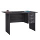 ΓΡΑΦΕΙΟ ΜΕ 3 ΣΥΡΤΑΡΙΑ HAYDEN HM2268.01 ΜΕΛΑΜΙΝΗ ΣΕ ΑΝΘΡΑΚΙ ΧΡΩΜΑ 120x60x75Υεκ